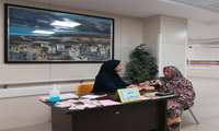استقرار میز سلامت در بیمارستان کودکان بندرعباس