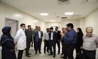 بازدید تیم نهاد ریاست جمهوری از روند آماده سازی نهایی بیمارستان کودکان جهت افتتاح