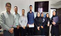 تقدیر از کارکنان واحد حراست و فناوری اطلاعات بیمارستان کودکان بندرعباس