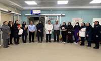 **تجلیل از تلاش‌های کادر پرستاری بیمارستان کودکان به مناسبت روز پرستار**