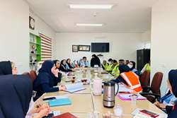 برگزاری مانور دورمیزی در بیمارستان کودکان