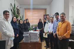 تقدیر از کارکنان مالی و حسابداری بیمارستان کودکان