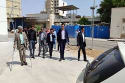 بازدید معاون مرکز هماهنگی امور اقتصادی وزارت بهداشت از بیمارستان کودکان بندرعباس