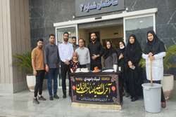 برپایی ایستگاه صلواتی در بیمارستان کودکان بندرعباس