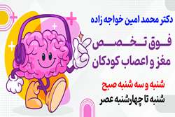 دکتر محمد امین خواجه زاده بندری فوق تخصص مغز و اعصاب کودکان